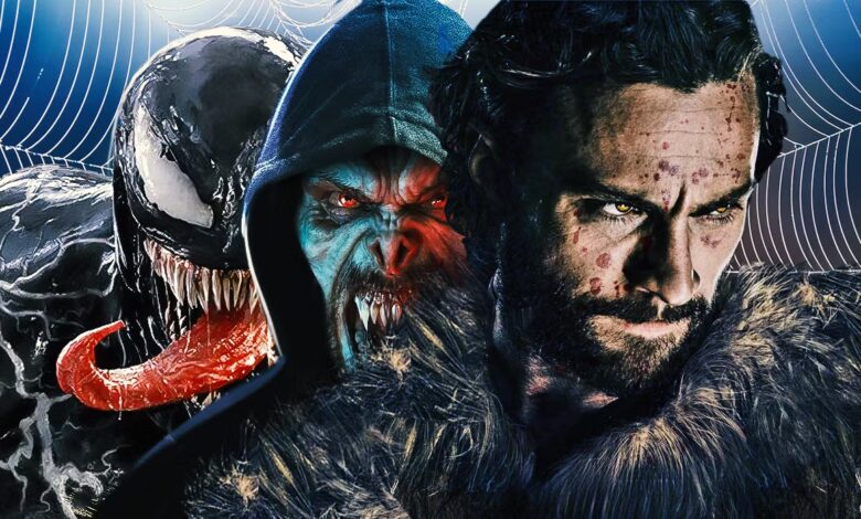 sony, kraven, venom, morbius