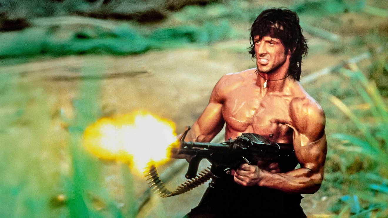 sylvestere stallone, rambo