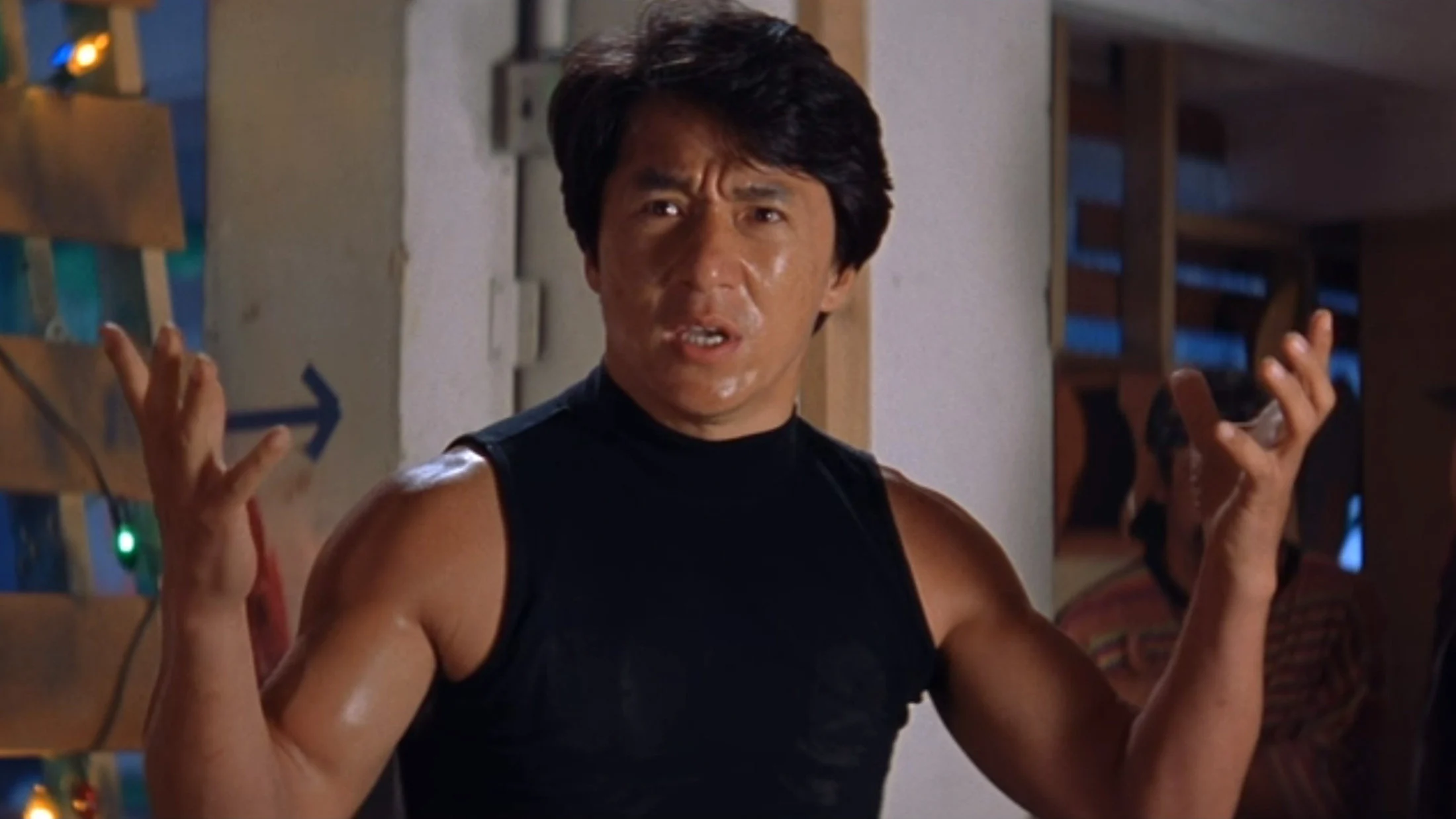 Rachot v Bronxu, jackie chan