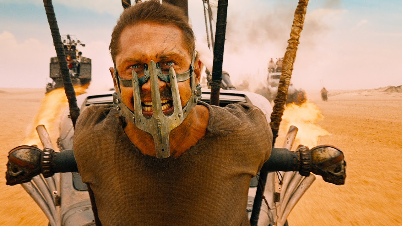 šílený max, tom hardy