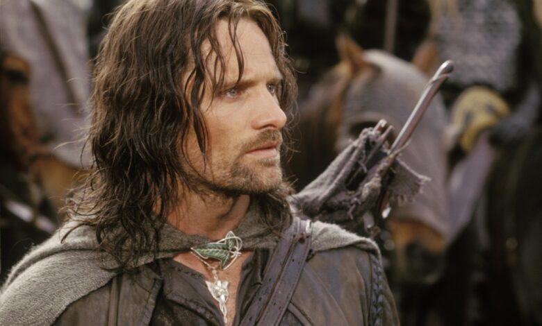 aragorn, viggo mortensen, pán prstenu