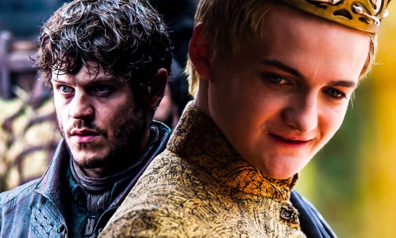 joffrey baratheon, ramsey bolton, hra o truny