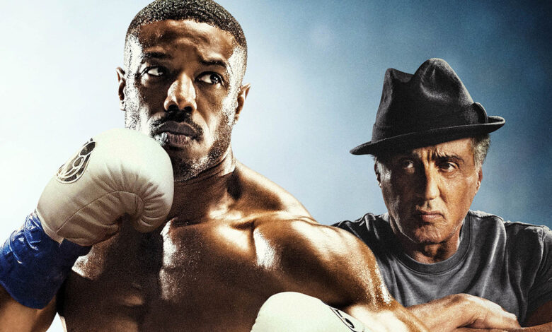 reed, rocky, sylvester stallone, michael b. jordan, delphi boxing academy