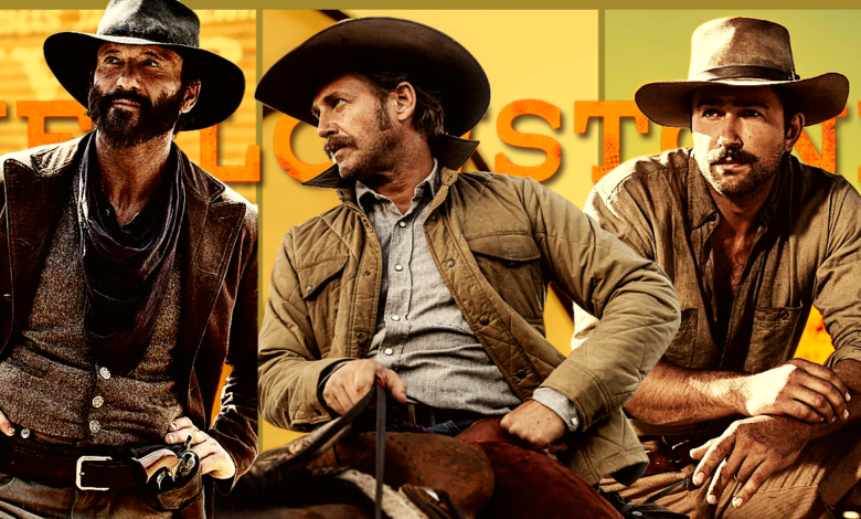 yellowstone, taylor sheridan, 1883, 1923, marshals, ran duttonových