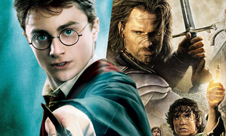 harry potter, pán prstenu