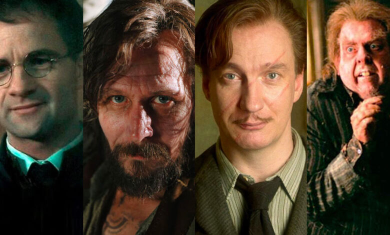 harry potter, sirius black, james potter, lupin