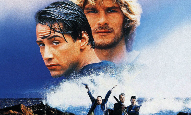patrick swayze, keanu reeves, bod zlomu