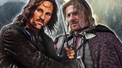boromir, aragorn, lotr, pán prstenů