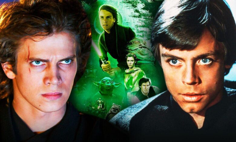 star wars, luke, anakin