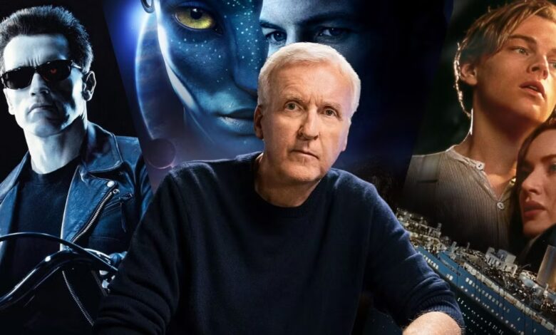 james cameron, avatar, titanic, terminator